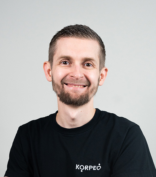 KORPEO Mitarbeiter Sebastian